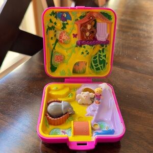 1989 Polly's Wildlife Park | Vintage Bluebird Toy